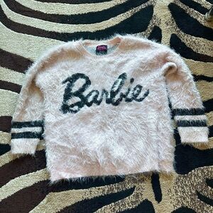 Barbie Forever 21 Pink and Black Label Sweater